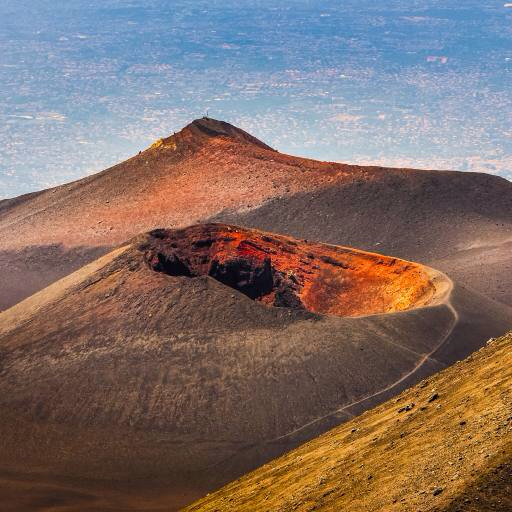 vulcan, eruptie, deșert, natura, crater, peisaj Martin Molcan (Martinmolcan)