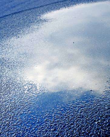 de apă, asfalt, cer, reflecție, rutier Bellemedia - Dreamstime