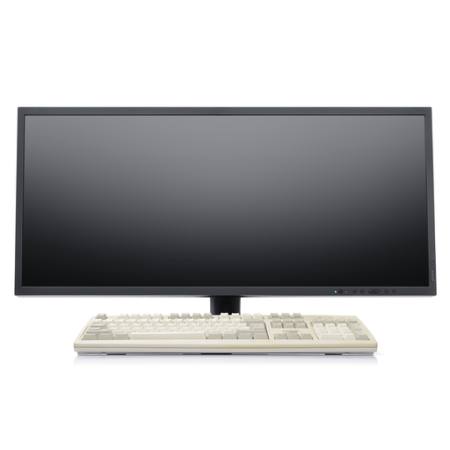 ecran, negru, tastatură, monitor Afxhome - Dreamstime