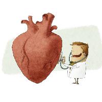 Pixwords Imaginea cu inima, doctor, consulta, roșu, stetoscop Jrcasas