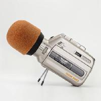 Pixwords Imaginea cu microfonului, casete, discuri, aparat de fotografiat, aparat, obiect Elen418 - Dreamstime