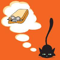 Pixwords Imaginea cu mouse-ul, cat, animale, soareci, șobolan, sandwitch Lillia - Dreamstime