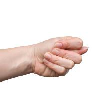 mana, semn, umană, cu degetul Antonuk - Dreamstime