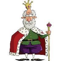 Pixwords Imaginea cu coroana, sceptrul, haină, bătrâne Dedmazay - Dreamstime
