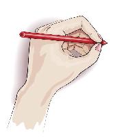 de mână, stilou, scrie, degete, creion Valiva