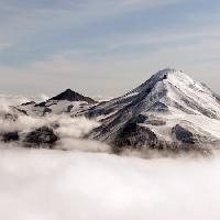 munte, zăpadă, ceață, grindina Vronska - Dreamstime