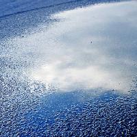 Pixwords Imaginea cu de apă, asfalt, cer, reflecție, rutier Bellemedia - Dreamstime