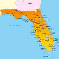 de stat, țară, Statele Unite, Florida, harta Ruslan Olinchuk (Olira)