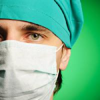 Medic, masca, verde, om, persoana, barbat, ochi, pălărie, doctor Haveseen - Dreamstime