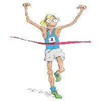 câștigător, runner, alerga, finisaj, om, persoana, barbat Robodread - Dreamstime